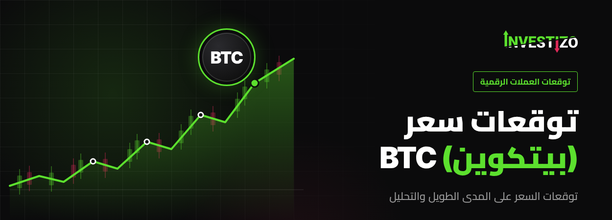 توقعات سعر البيتكوين (BTC) لأعوام 2026 و 2027 و2030 و2040 و2050