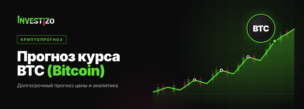 Прогноз биткоина (BTC) на 2026, 2027, 2030, 2040 и 2050 годы - Investizo